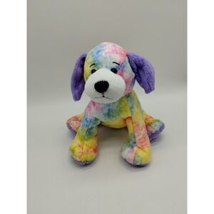 Ganz Webkinz Tie Dyed Puppy - Plush Stuffed - HM385 - RETIRED --No Code
